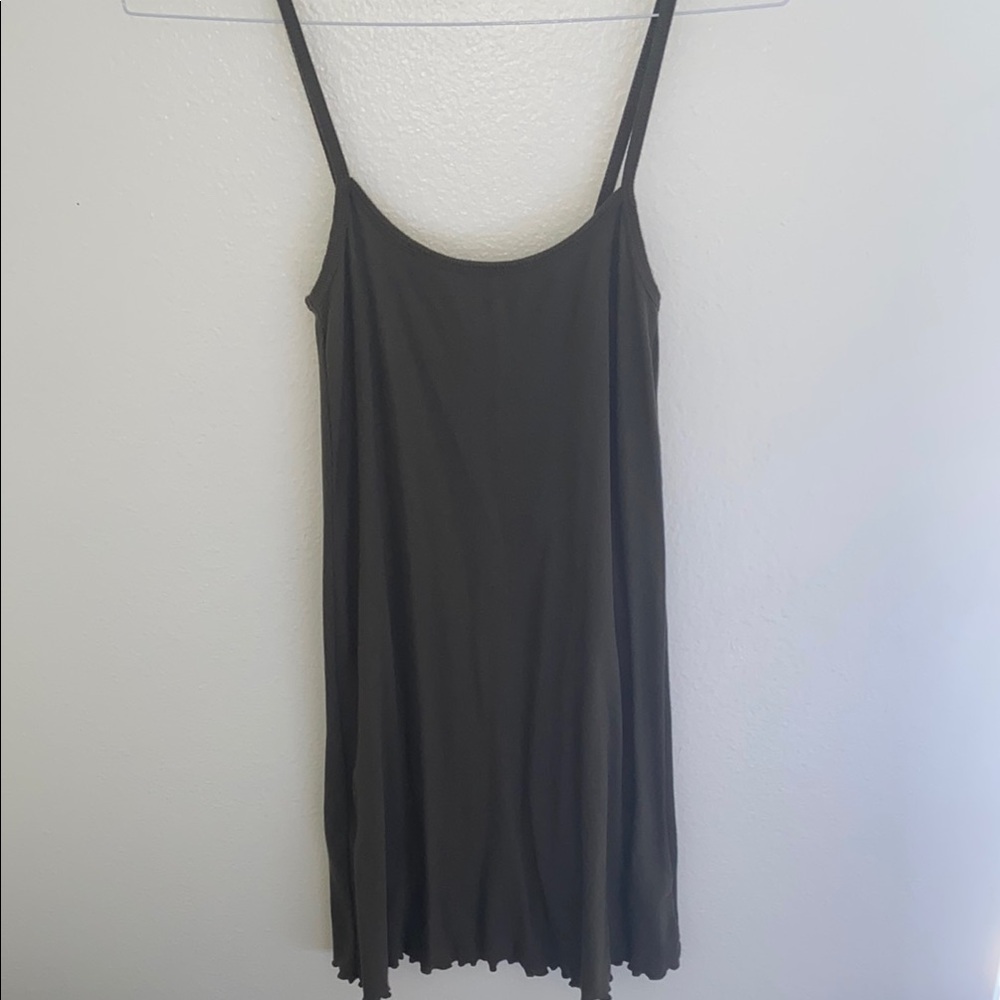 Abound Spaghetti Strap Ribbed Mini Dress